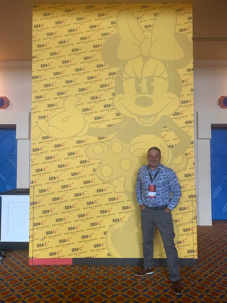 Achille Ettorre Participating in Disney's Data & Analytics Conference